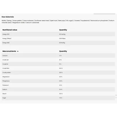 PAVO Condition graanulid 20kg – Low Energy Horse Feed