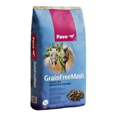 Pavo GrainFreeMash 15kg | Tundlikele Hobustele | Teraviljavaba