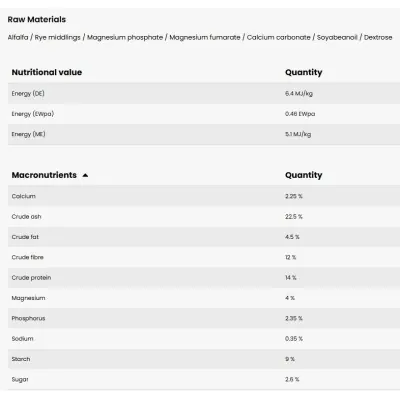 PAVO NervControl tundlikele hobustele 3kg