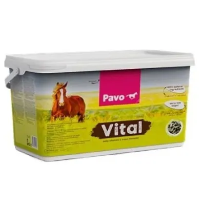Pavo Vital 8kg: Hobuse Vitamiinid & Mineraalid | Teraviljavaba