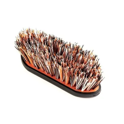 EZI-GROOM Grip Dandy Brush | Removes Tough Mud & Sweat