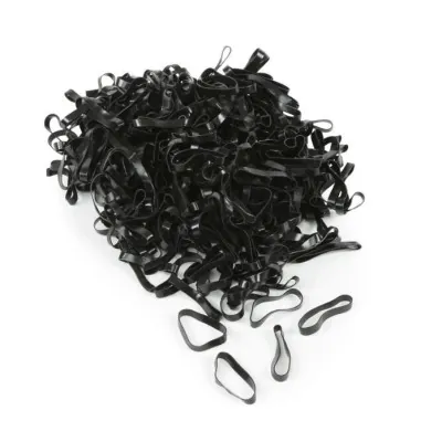 EZI-GROOM Silicone Mane Bands 450pcs | Strong & Non-Snag