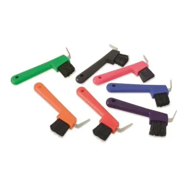 EZI-GROOM Hoof Pick with Brush | For a Deeper, Thorough Clean