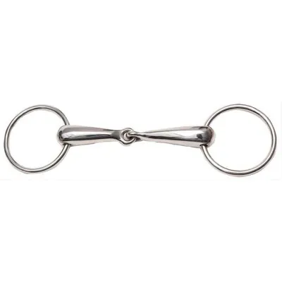 ZILCO Hollow 2-Piece Loose Ring Snaffle | Gentle Comfort