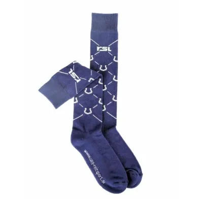 USG Lucky Riding Socks – Fun Horseshoe Design & Comfort