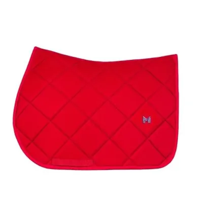 Luxury Velvet Jumping Saddle Pad | MAXIMILIAN EQUESTRIAN