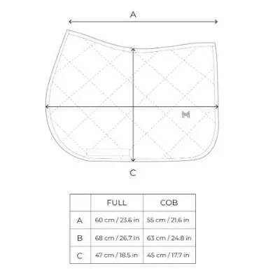Stiilne Velvet Hüppevaltrap | MAXIMILIAN EQUESTRIAN