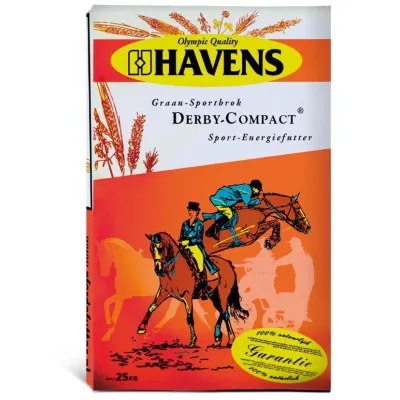 HAVENS Derby Compact graanulid 25kg – Sööt tippspordiks