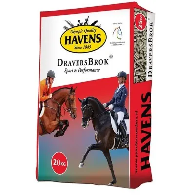 HAVENS Draversbrok Pellets 25kg – Best-Selling Sport Feed