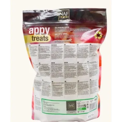 NAF Appy Treats 1kg: Tasty Apple & No Added Sugar Rewards