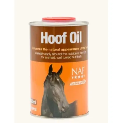 NAF Hoof Oil 500ml: For a Natural Shine & Healthy Hooves