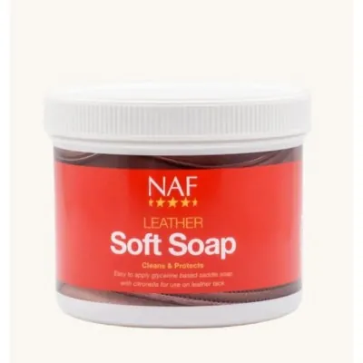 NAF Soft Soap 450g: Easy, No-Lather Care for Your Tack