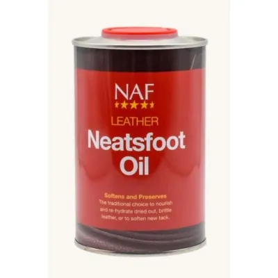 NAF Neatsfoot Oil: Nourish & Soften Your Leather Tack