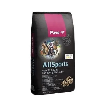 PAVO AllSports graanulid 20kg | Energia ja lihastugi hobusele